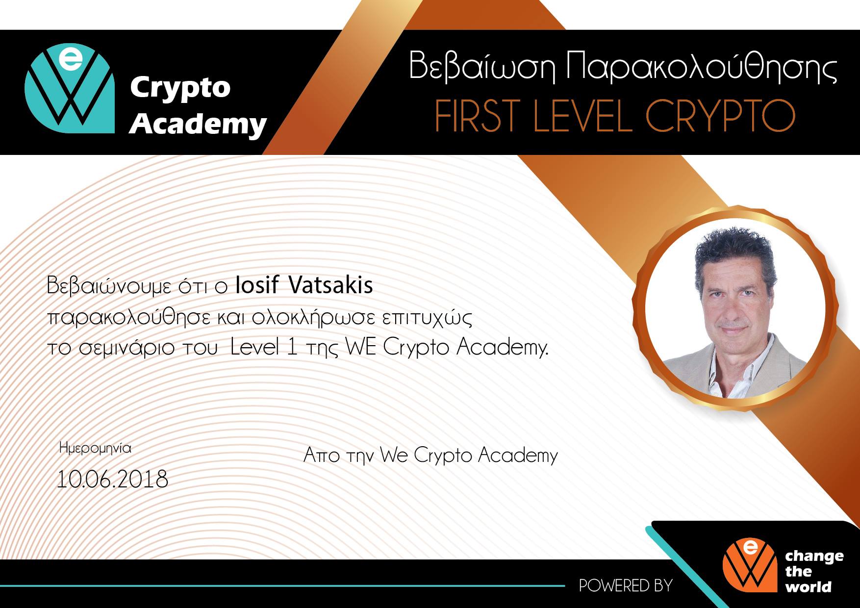 Level 1 We Crypto Academy