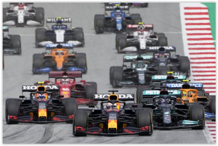 The cryptocurrencies enter the F1 at full throttle